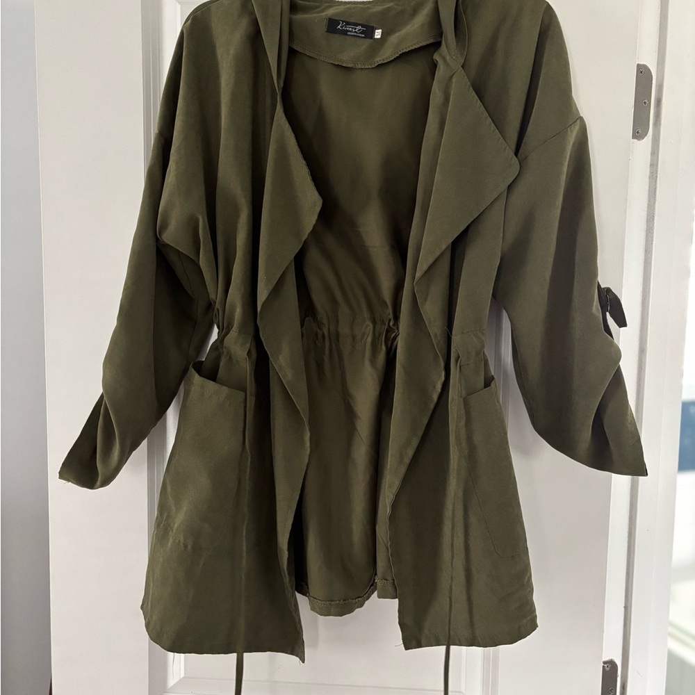 Olive Green Utility Jacket